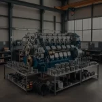 Marine engine & Spare Parts.