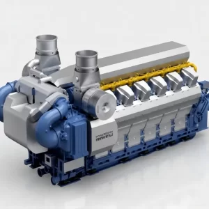 Hyundai Himsen 50Hz Diesel Generator Set