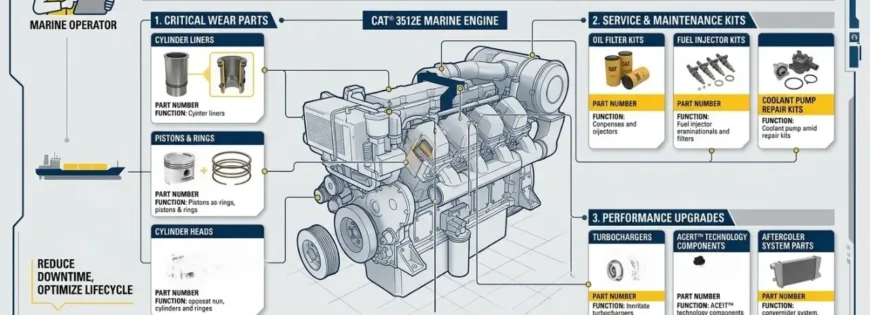 Caterpillar Marine Engine Spare Part