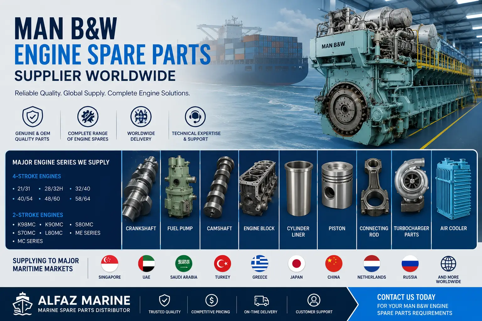 MAN B&W Engine Spare Parts