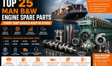 Top 25 MAN B&W Engine Spare Parts Every Ship Should Keep in Stock