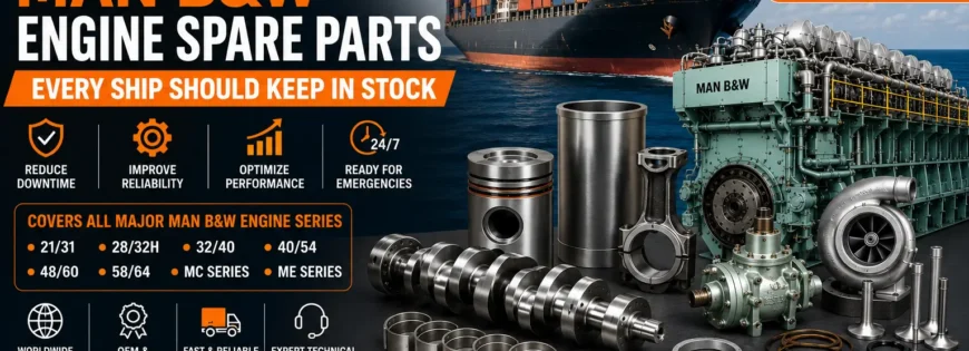 Top 25 MAN B&W Engine Spare Parts Every Ship Should Keep in Stock