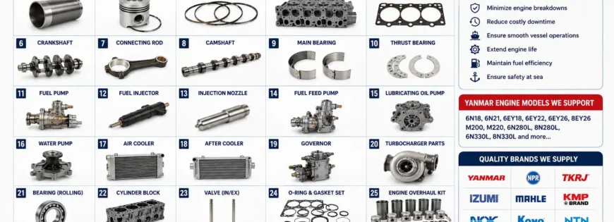Yanmar Engine Spare Parts