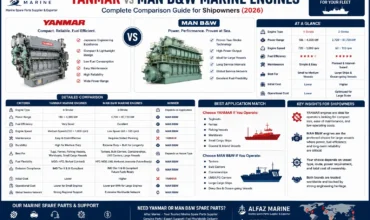Yanmar vs MAN B&W Marine Engines Complete Comparison Guide for Shipowners (2026)